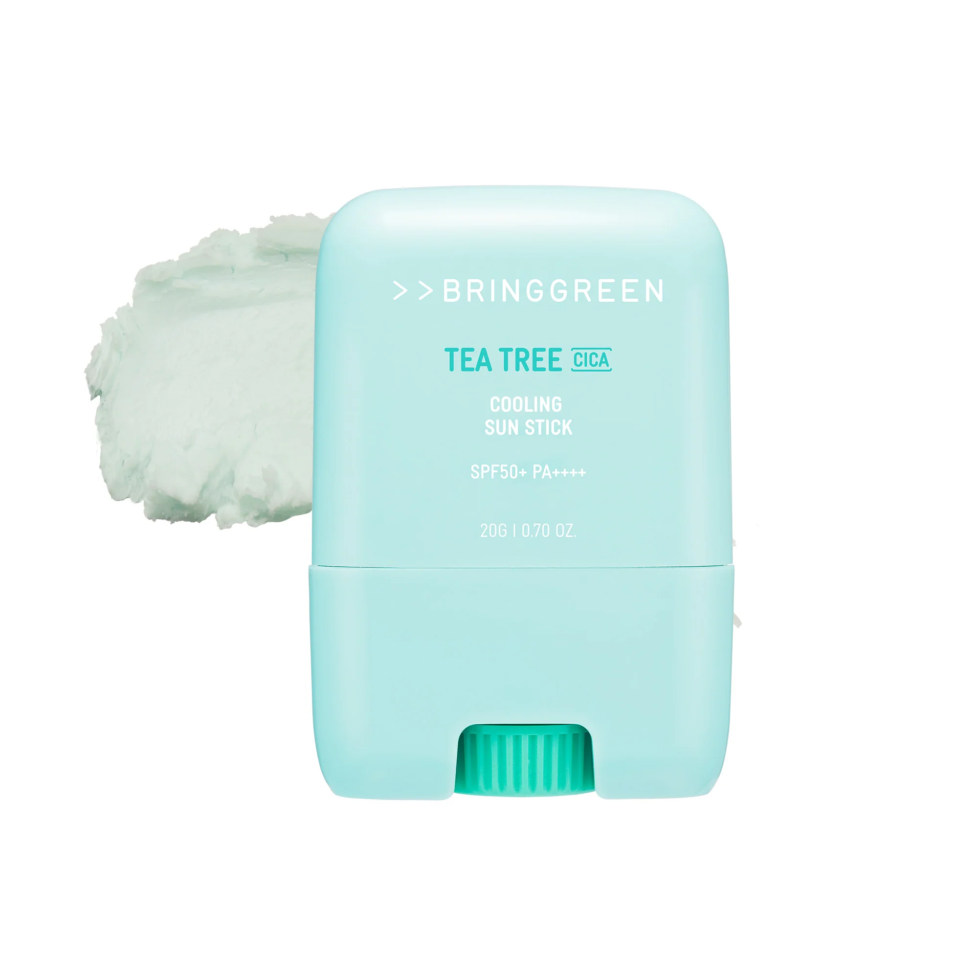 BRING GREEN Tea Tree Cica Cooling Sun Stick SPF 50+