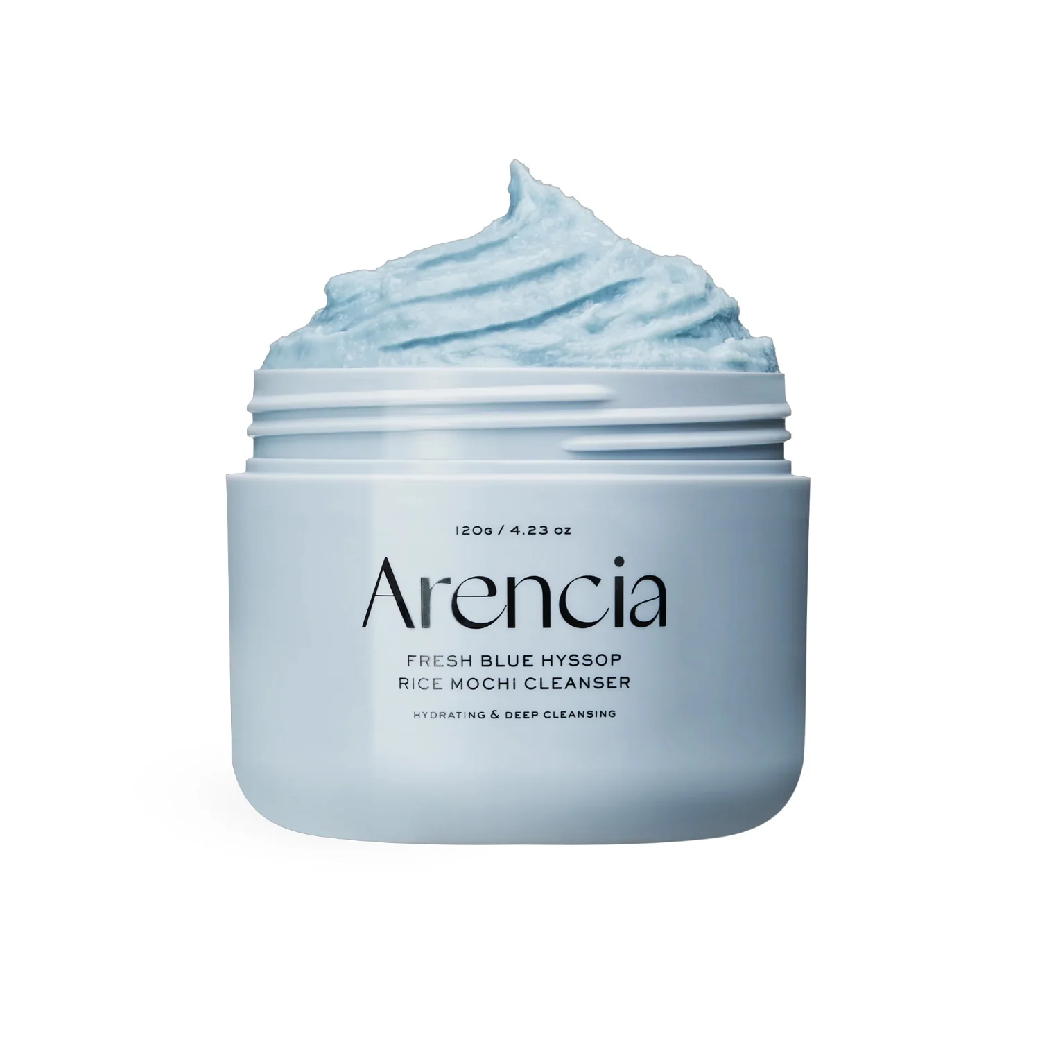 Arencia Fresh Blue Hyssop Rice Mochi Cleanser