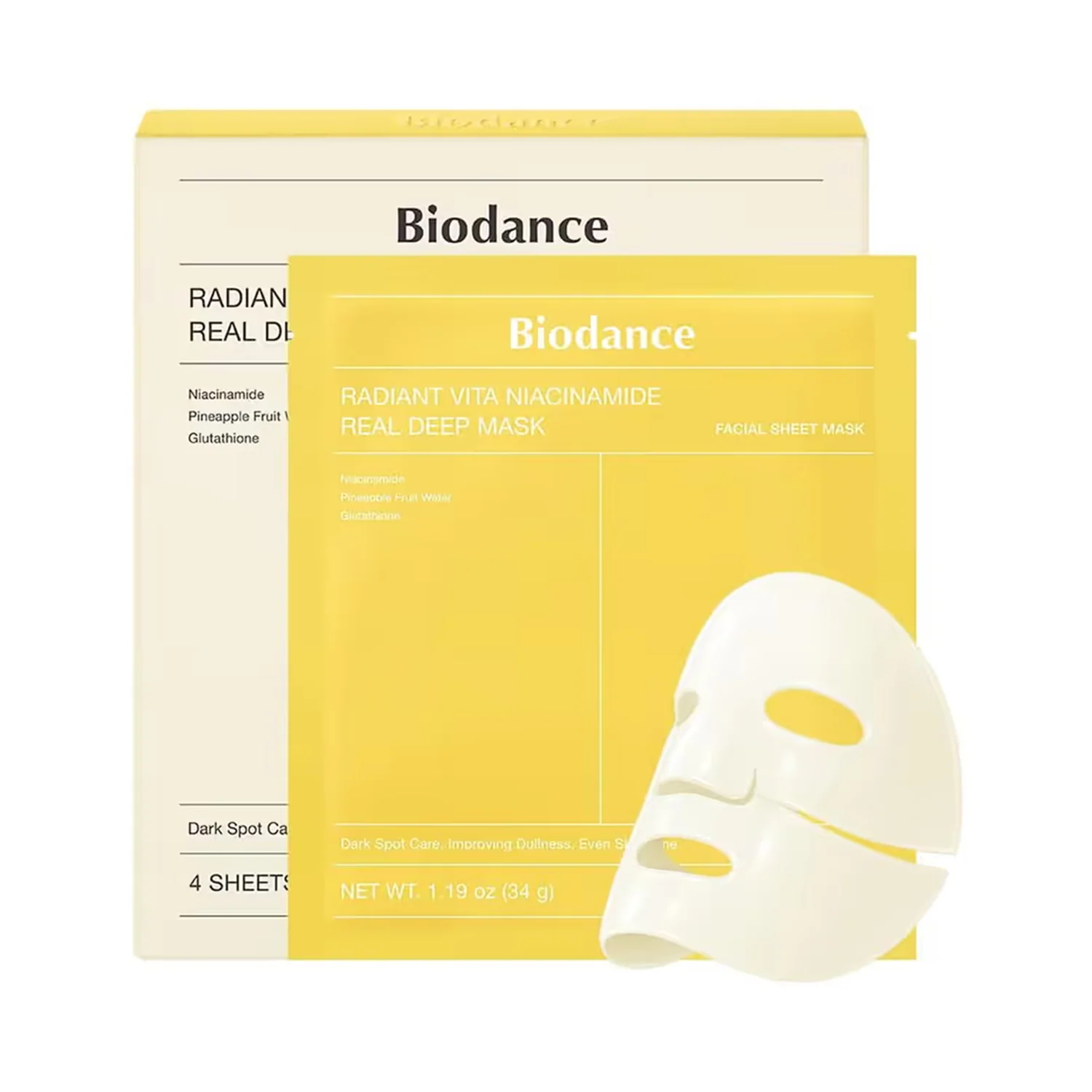 Biodance Radiant Vita Niacinamide Real Deep Mask