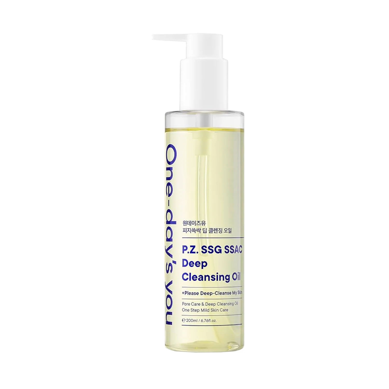 One-day's you P.Z. SSG SSAG Deep Cleansing Oil