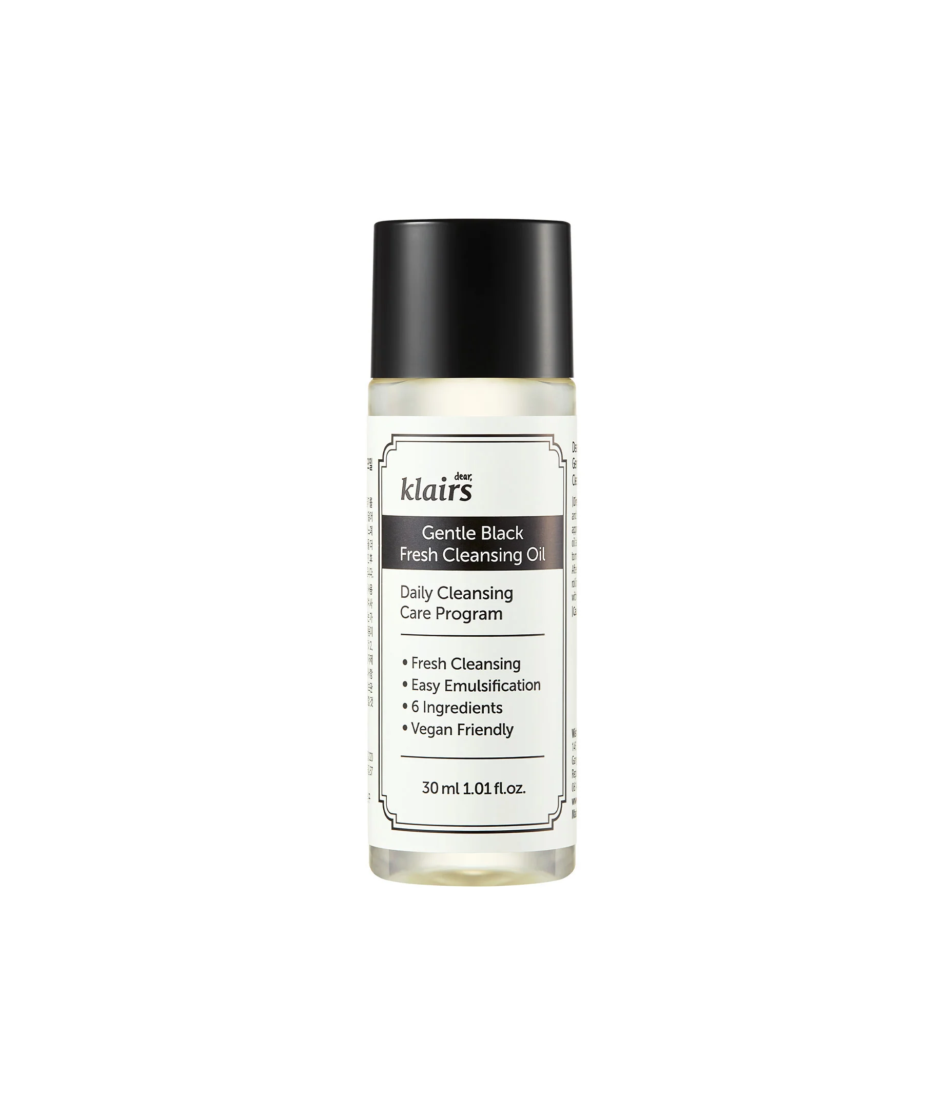 Klairs Gentle Black Fresh Cleansing Oil 30ml