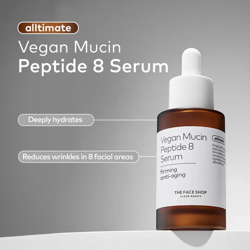 Alltimate Vegan Mucin Peptide 8 Serum 30 ml
