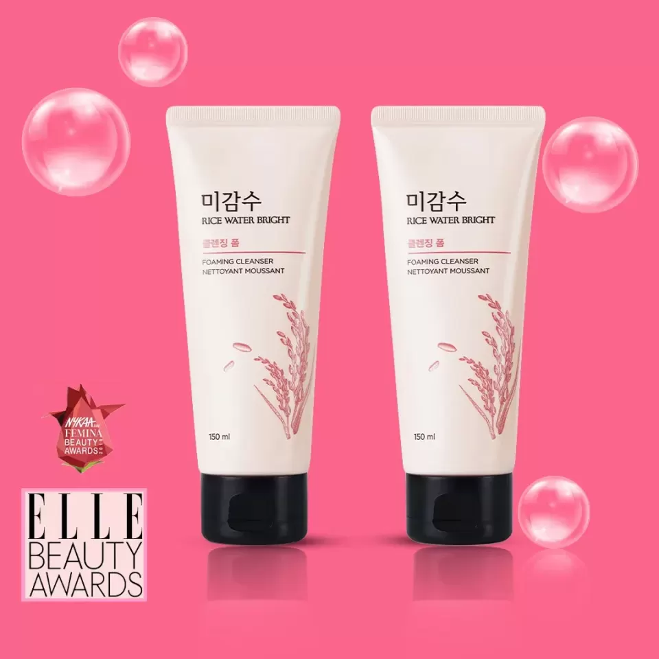 Award Winning Rice Water Bright Cleansing Foam 150 ml Combo