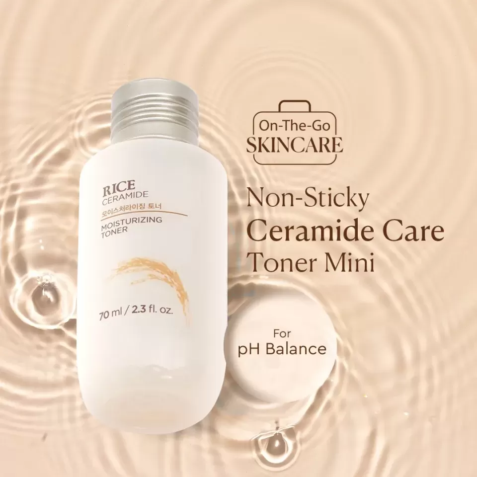 Ceramide & Rice Moisturizing Toner 70 ml