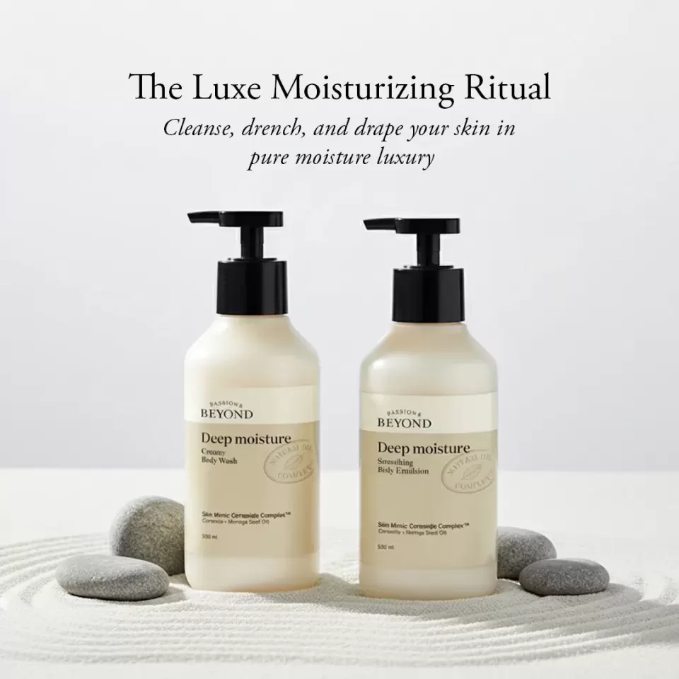 Luxury Ceramides Bath & Body Care Set, & Lotion For Restoring Skin Barrier & Deep Nourishment