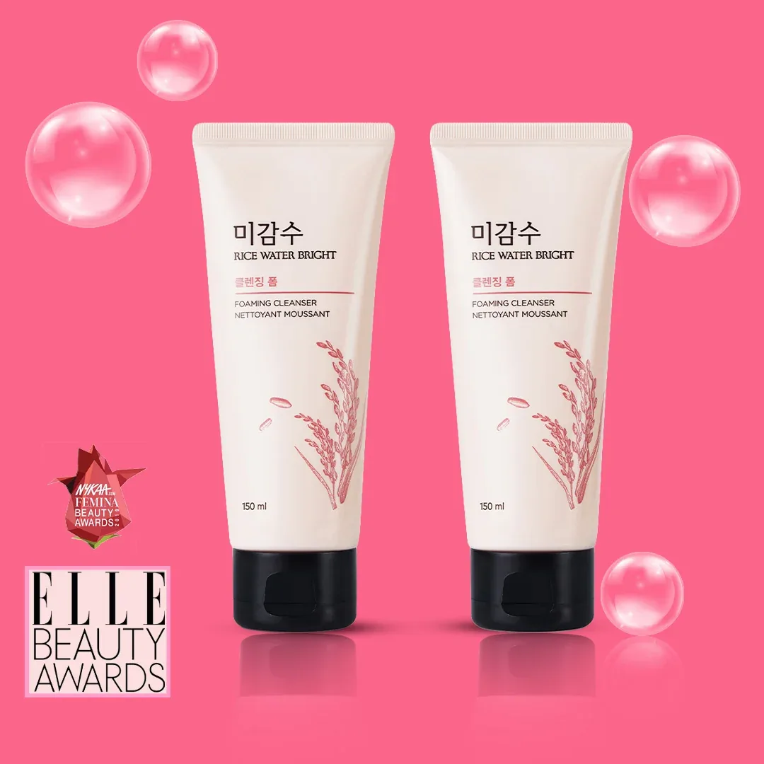 Award Winning Rice Water Bright Cleansing Foam 150 ml Combo