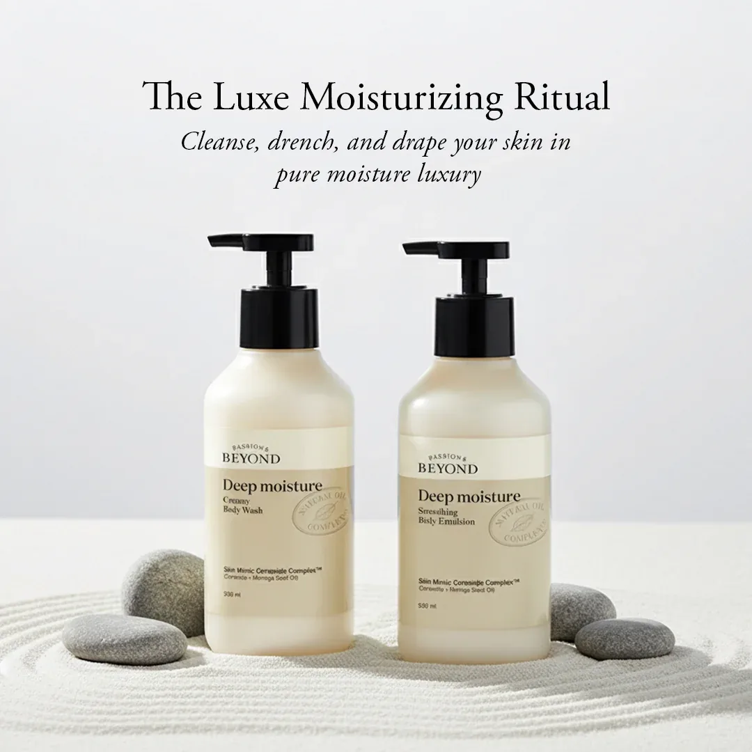 Luxury Ceramides Bath & Body Care Set, & Lotion For Restoring Skin Barrier & Deep Nourishment
